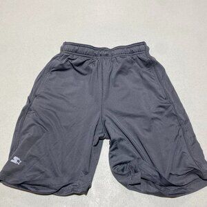🏷️ Starter Basketball Shorts – Grey – Size Large – Boys